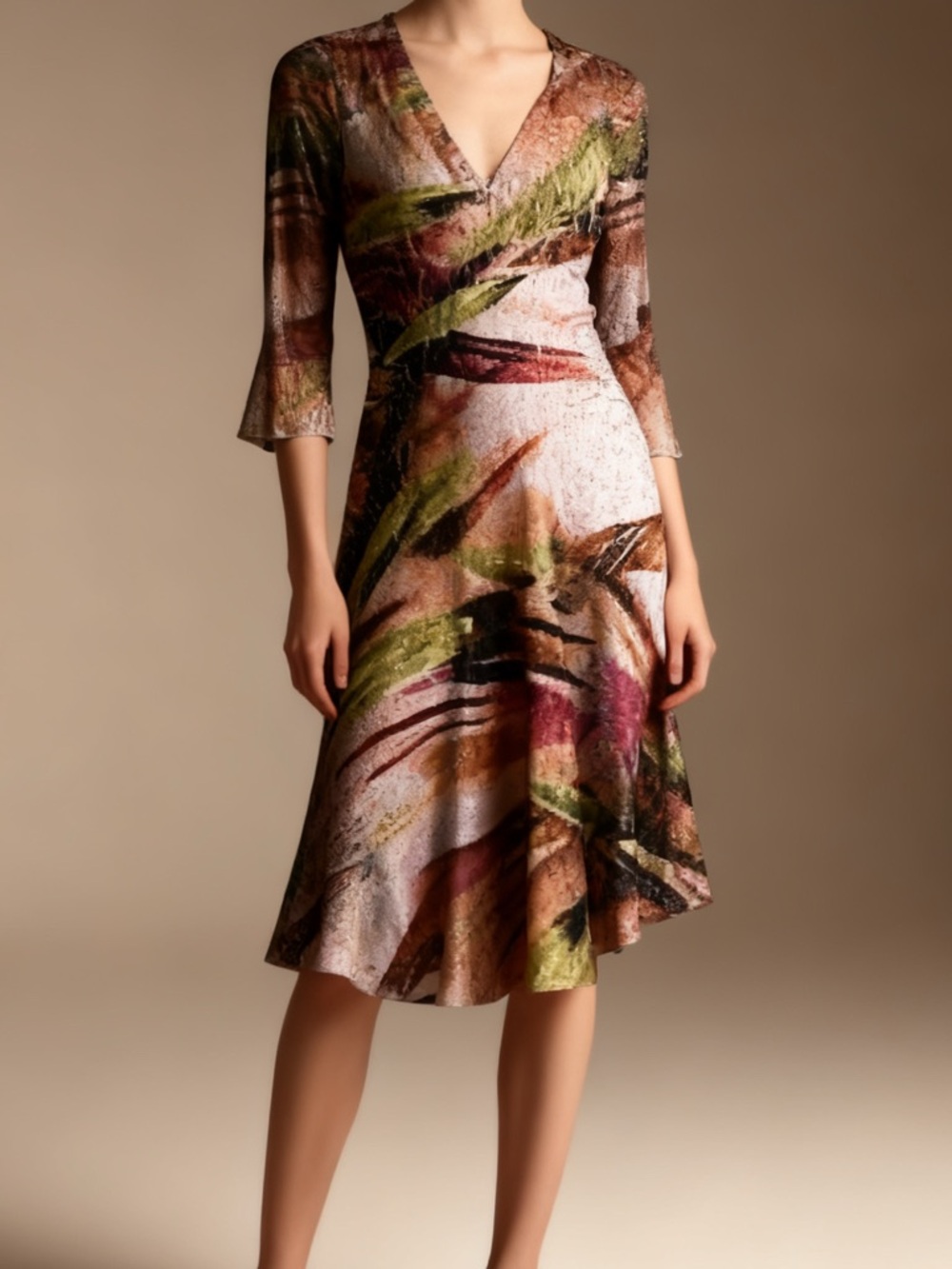 Y2K Vintage Lindi Crinkle Dress with lace